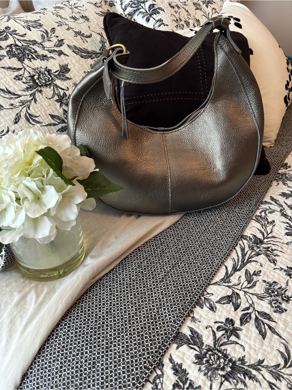 Portland Leather Goods- Stardust Large Nora Bag.  🦄
